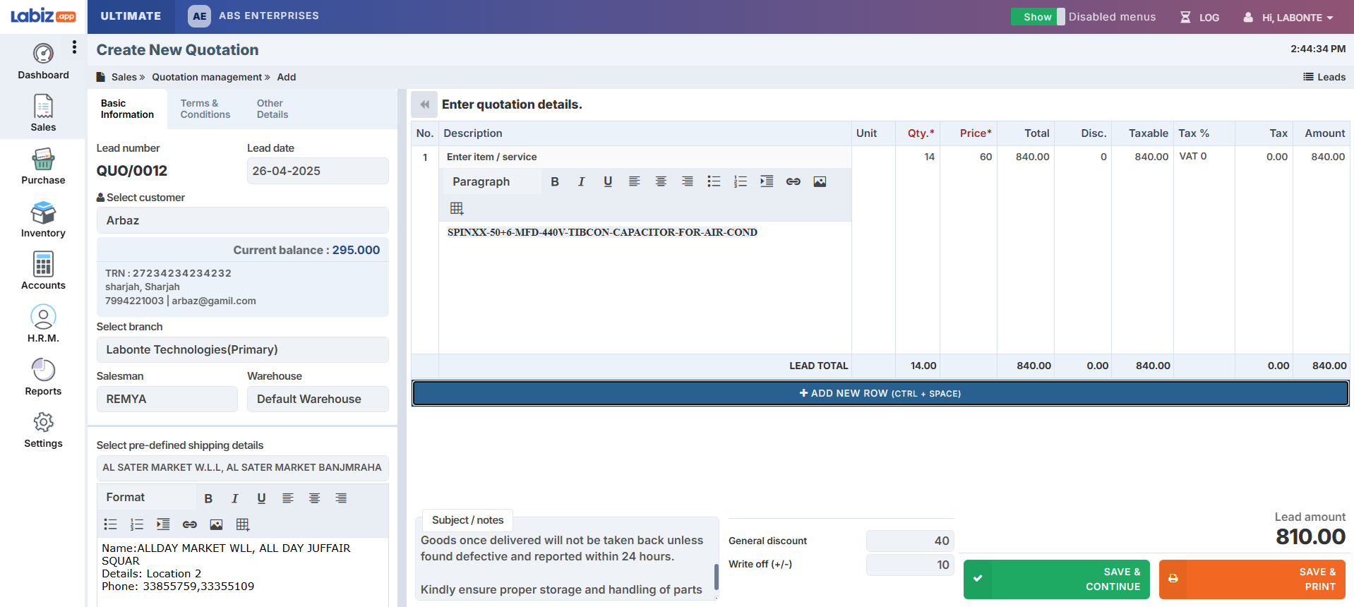 Lead Generation
